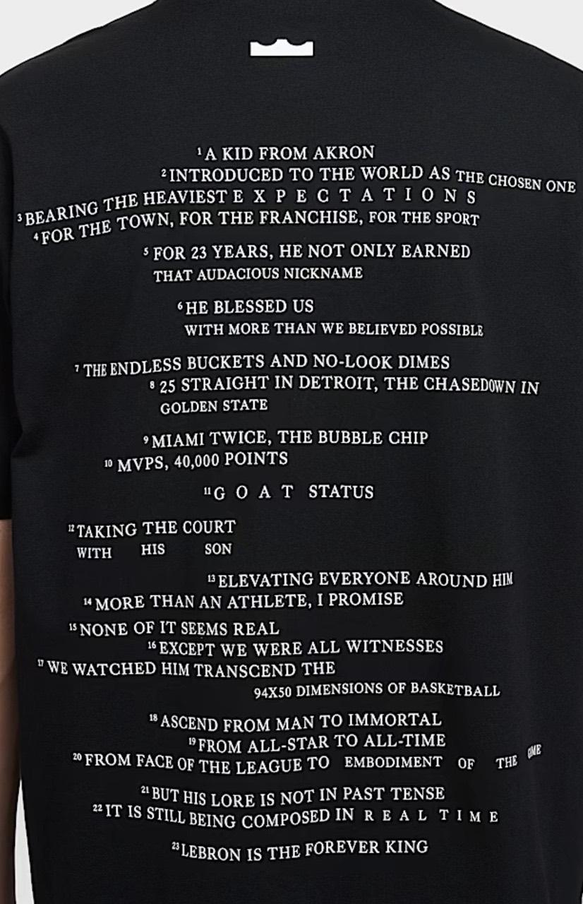 异常火爆！詹姆斯“永远的国王”主题T恤目前已售罄