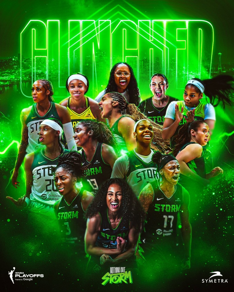 开云体育官网-西雅图风暴锁定季后赛席位 WNBA季后赛8强出炉